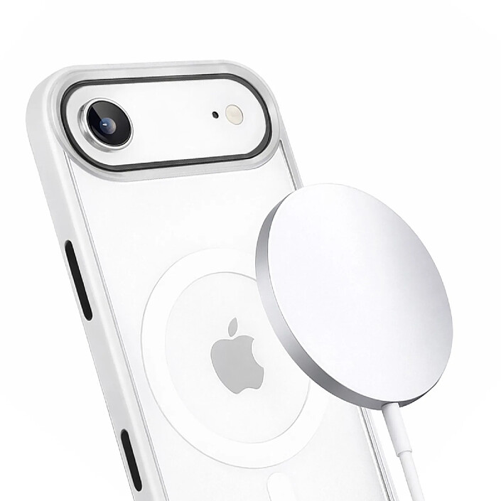 Acheter Jaym Coque Bumper pour iPhone Air compatible MagSafe avec Coins Renforcés Blanc / Transparent
