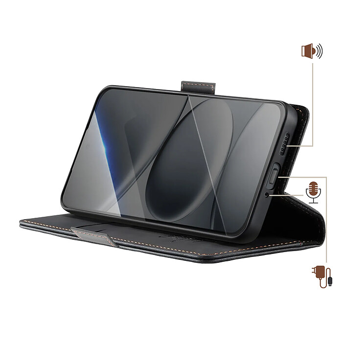 Avis Avizar Étui Portefeuille Vintage pour Redmi Note 15 Pro 5G Collection CaseMe Anti-RFID