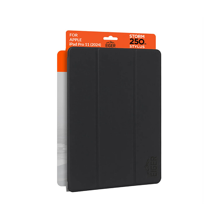 Eiger Étui Folio Magnétique pour iPad Pro 11" M4 / M5 avec Emplacement Stylet Noir pas cher