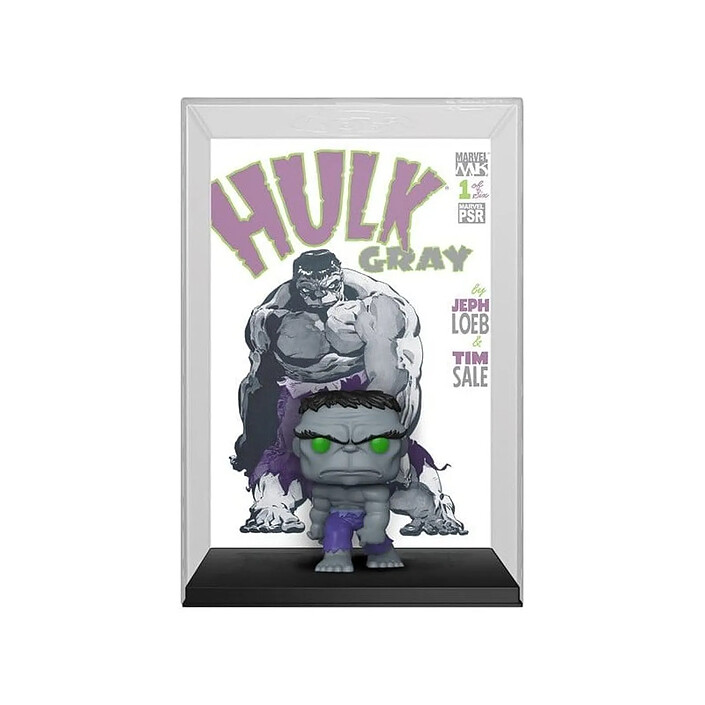 Marvel - Figurine POP! Comic Covers Gray Hulk 9 cm