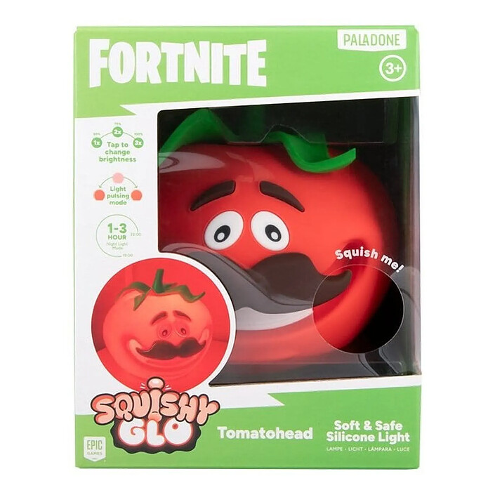 Avis Fortnite - Lampe SquishyGlo Rechargeable 15 cm