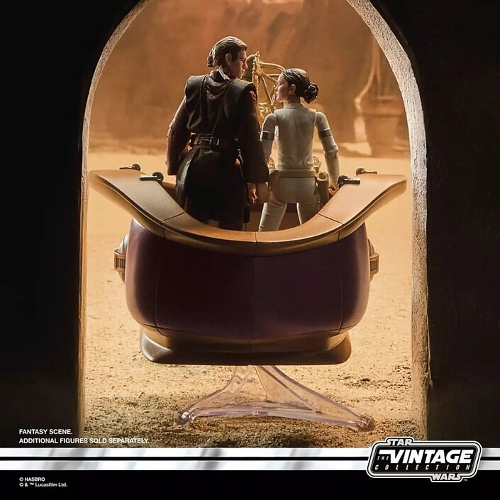 Star Wars Episode II Vintage Collection - Pack 2 figurines Orray &amp Geonosian Picador 10 cm pas cher
