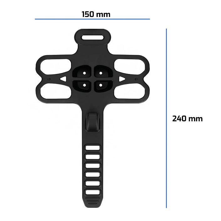Avizar Support de Téléphone Universel en Silicone pour Vélo et Trottinette pas cher