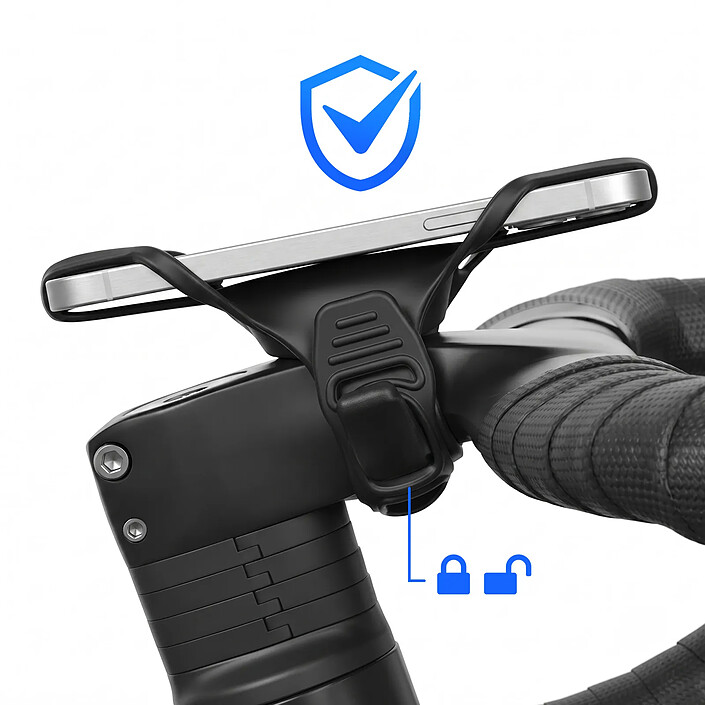 Avis Avizar Support de Téléphone Universel en Silicone pour Vélo et Trottinette