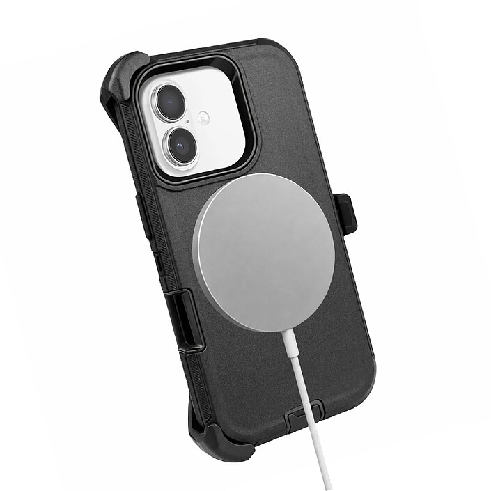 Avis Eiger Coque MagSafe pour iPhone 17 avec Clip Ceinture et Coins Renforcés Noir