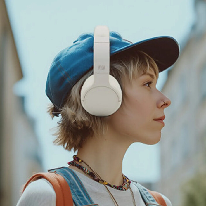 Avis Muse Casque Audio Sans Fil Bluetooth avec Autonomie 45h et Micro Intégré Blanc