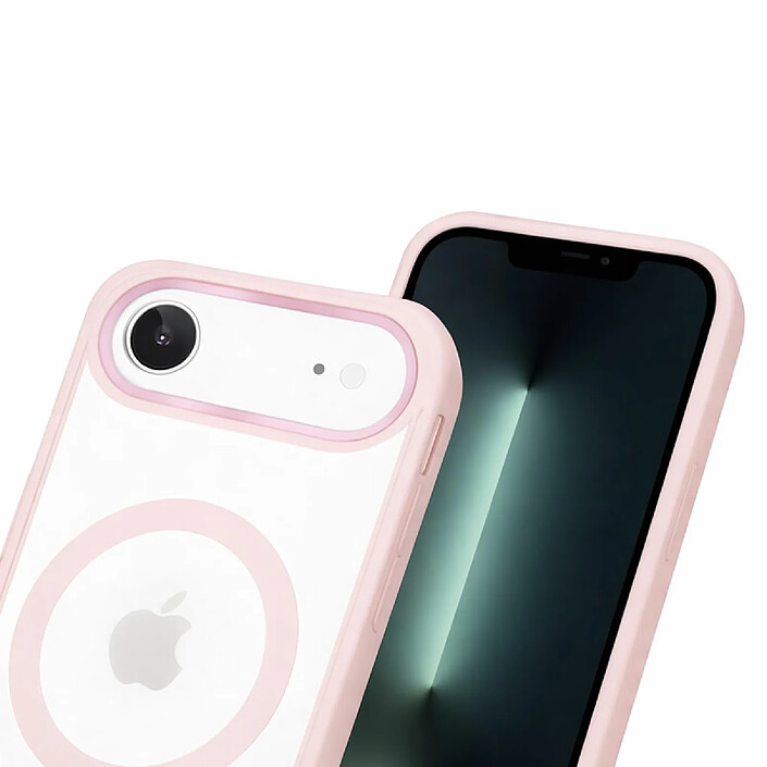 Avis Jaym Coque Bumper pour iPhone Air compatible MagSafe avec Coins Renforcés Rose