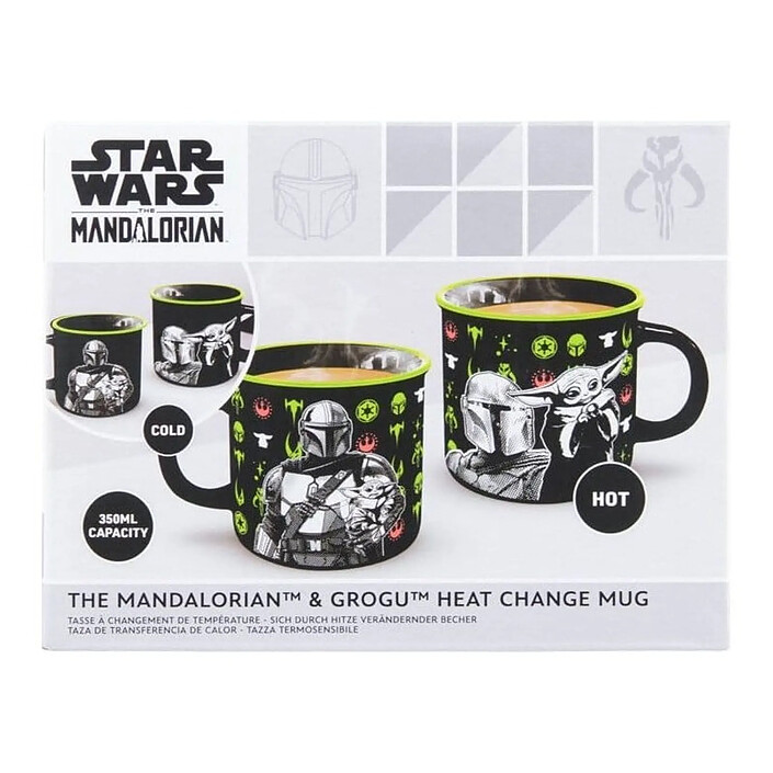Star Wars: The Mandalorian - Mug effet thermique Mandalorian and Grogu