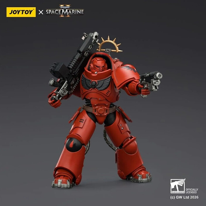 Warhammer 40k - Figurine Game Edition Blood Angels Heavy Intercessor 13 cm pas cher
