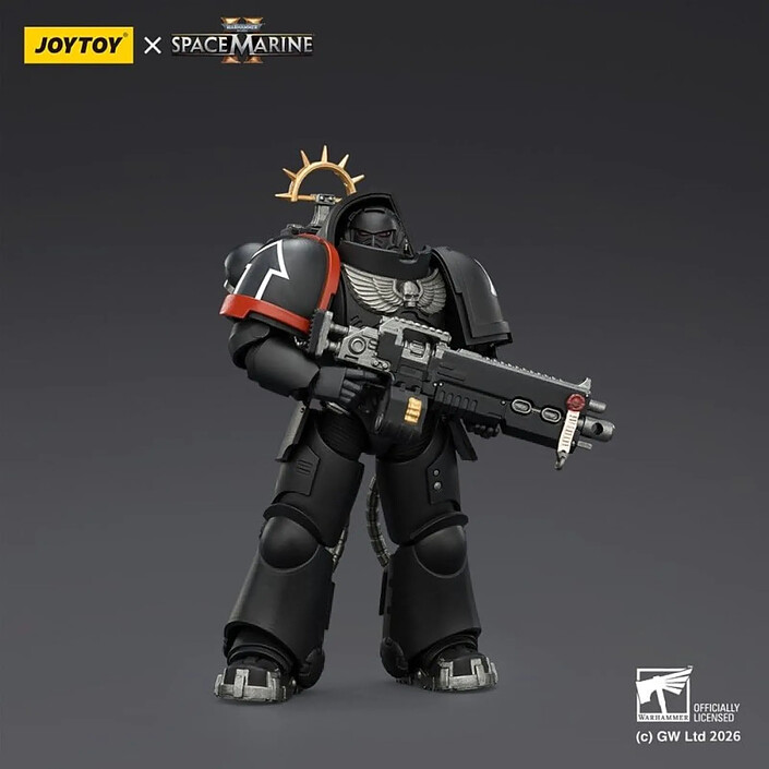 Acheter Warhammer 40k - Figurine Raven Guard Heavy Intercessor 13 cm