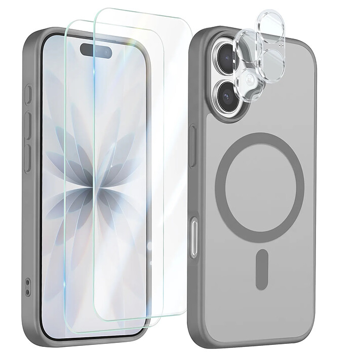 Avizar Coque MagSafe pour iPhone 17 avec 2 Verres Trempés et 2 Films Caméra