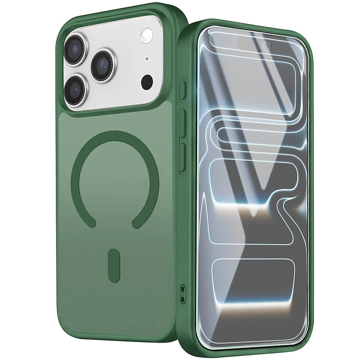 Avizar Pack Coque MagSafe iPhone 17 Pro avec 2 Verres Trempés et 2 Protection Caméra pas cher