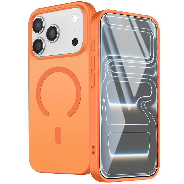 Avizar Pack Coque MagSafe iPhone 17 Pro avec 2 Verres Trempés et 2 Protection Caméra pas cher