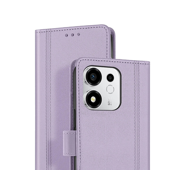 Avis Avizar Étui Maxi-Portefeuille pour Honor 600 Smart avec Dragonne Amovible