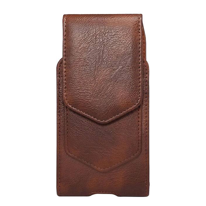 Avizar Étui Ceinture pour Smartphone 6.2 à 6.5" Fermeture Magnétique avec Porte-carte
