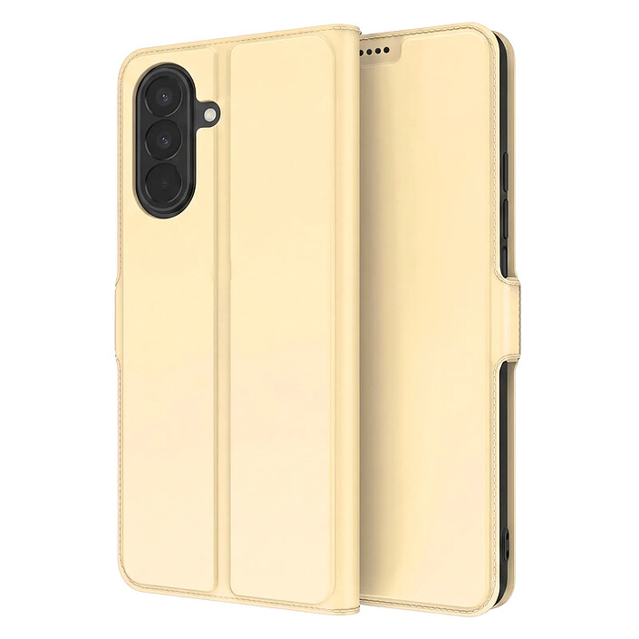 Avizar Étui portefeuille pour Galaxy A27 Effet Cuir Mat avec Support Vidéo