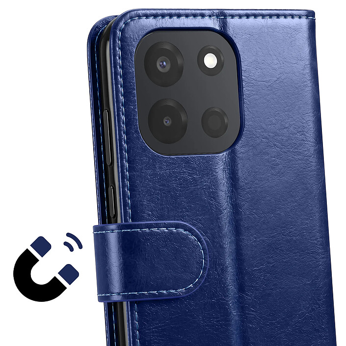 Avis Avizar Étui pour OnePlus Nord 6 Modèle Crazy Horse avec Porte-cartes et Support