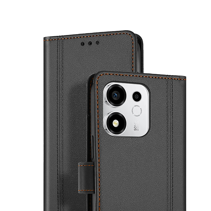 Avis Avizar Étui Maxi-Portefeuille pour Honor 600 Smart avec Dragonne Amovible