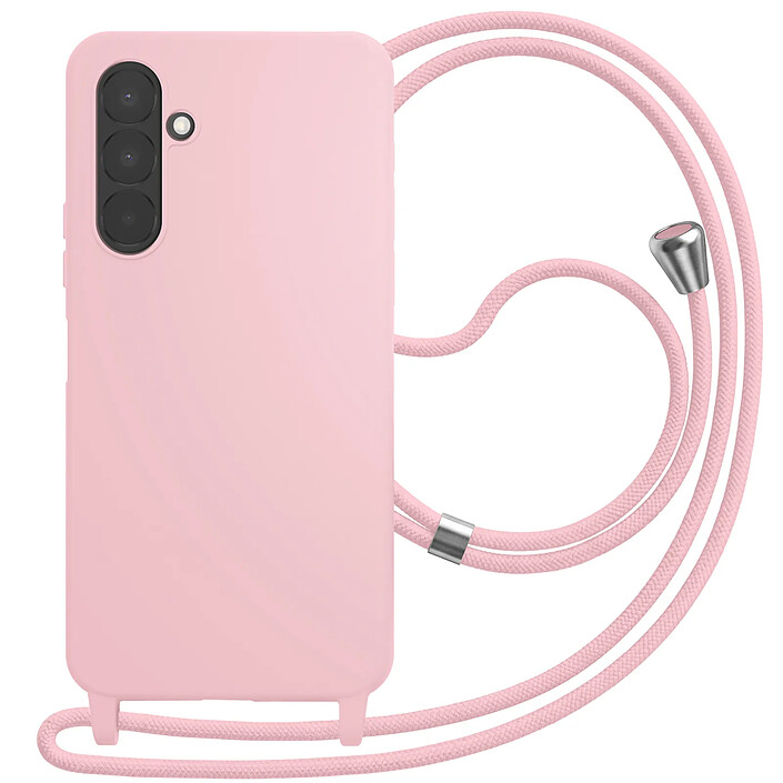 Avizar Coque pour Samsung Galaxy A27 en Silicone avec Cordon Tour de Cou