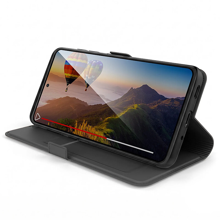 Acheter Avizar Étui portefeuille pour Galaxy A27 Effet Cuir Mat avec Support Vidéo