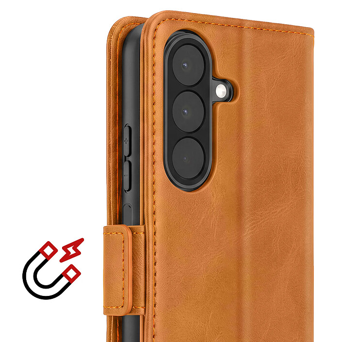 Avis Avizar Étui portefeuille pour Galaxy A27 Effet Cuir Vintage avec Fonction Support