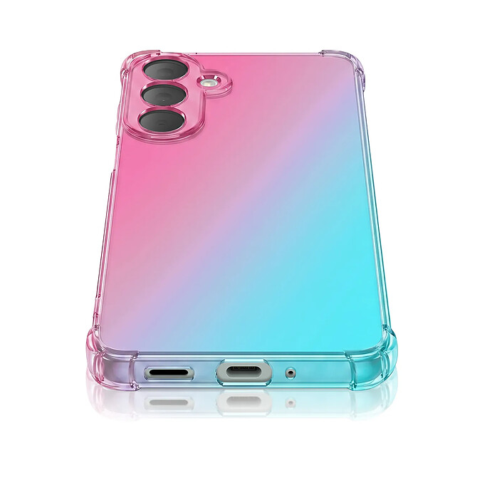 Acheter Avizar Coque pour Galaxy A27 avec Coins Renforcés Effet Dégradé Translucide