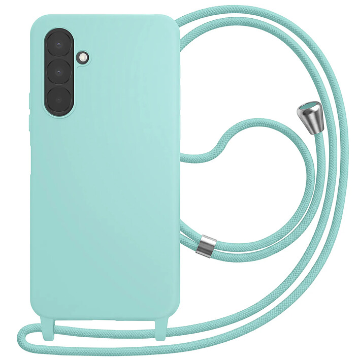Avizar Coque pour Samsung Galaxy A27 en Silicone avec Cordon Tour de Cou