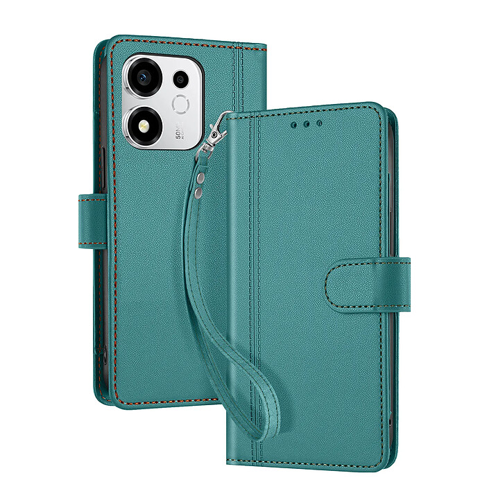 Avizar Étui Maxi-Portefeuille pour Honor 600 Smart avec Dragonne Amovible