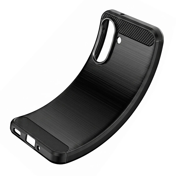 Avizar Coque pour Galaxy A27 en Silicone Effet Carbone Texture Brossée pas cher