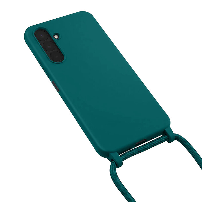 Acheter Avizar Coque pour Samsung Galaxy A27 en Silicone avec Cordon Tour de Cou