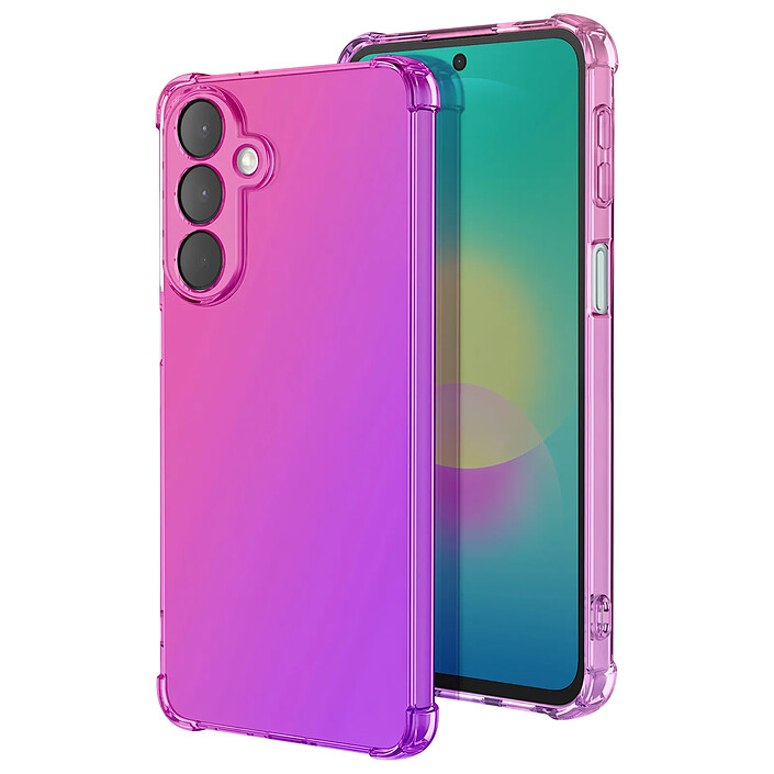 Avizar Coque pour Galaxy A27 avec Coins Renforcés Effet Dégradé Translucide