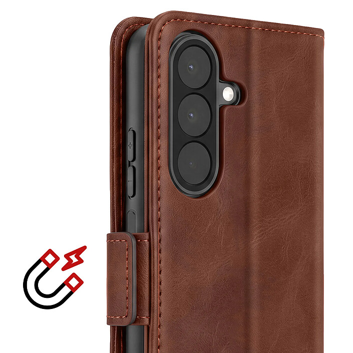 Avis Avizar Étui portefeuille pour Galaxy A27 Effet Cuir Vintage avec Fonction Support