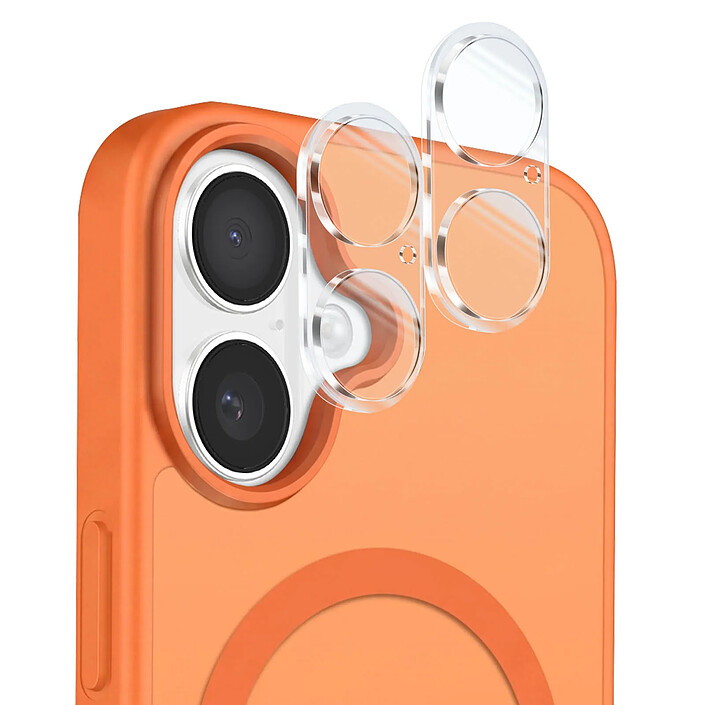 Avis Avizar Pack Coque MagSafe pour iPhone 16 avec 2 Verres Trempés et 2 Protection Caméra
