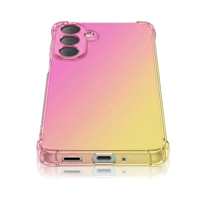 Acheter Avizar Coque pour Galaxy A27 avec Coins Renforcés Effet Dégradé Translucide
