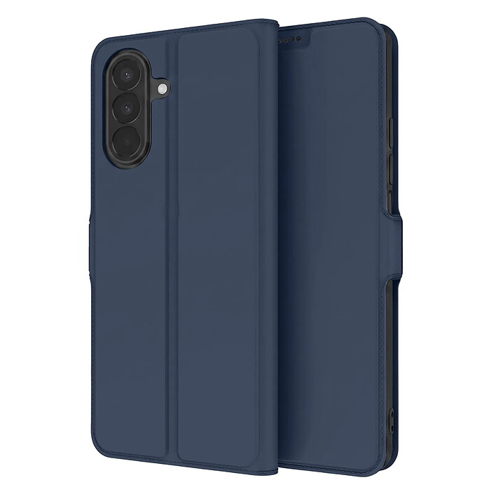 Avizar Étui portefeuille pour Galaxy A27 Effet Cuir Mat avec Support Vidéo