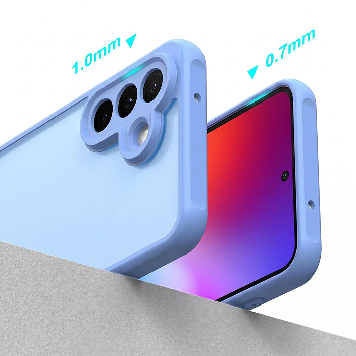 Acheter Avizar Coque pour Galaxy A27 avec Dos Givré et Contours Renforcés Antichoc