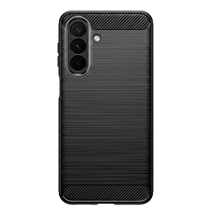 Avizar Coque pour Galaxy A27 en Silicone Effet Carbone Texture Brossée