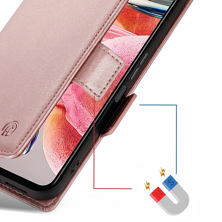 Acheter Avizar Étui portefeuille pour Galaxy A27 Effet Cuir Cousu avec Fonction Support