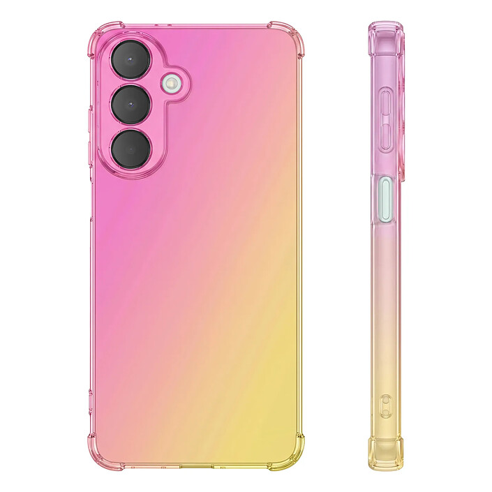 Avizar Coque pour Galaxy A27 avec Coins Renforcés Effet Dégradé Translucide pas cher