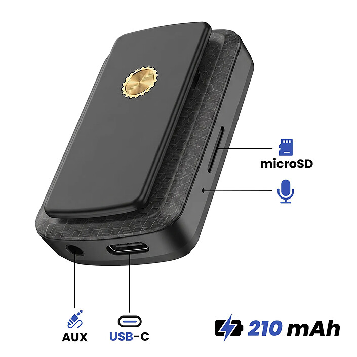 Avis Avizar Baladeur MP4 Bluetooth 5.4 Tactile 1.54 Pouces avec Clip Sport et Radio FM
