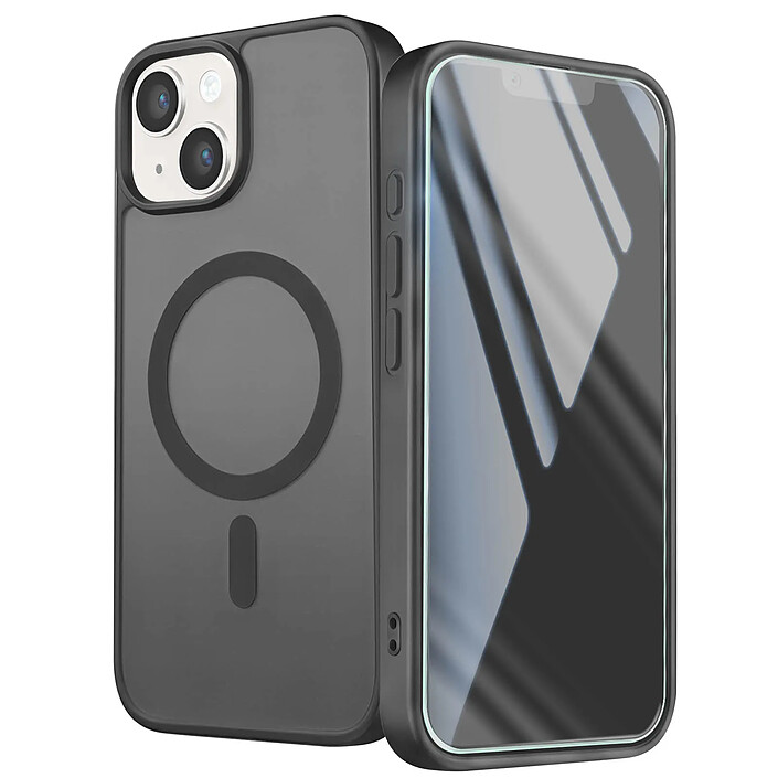 Avizar Pack Coque MagSafe pour iPhone 14 avec 2 Verres Trempés et 2 Protection Caméra pas cher