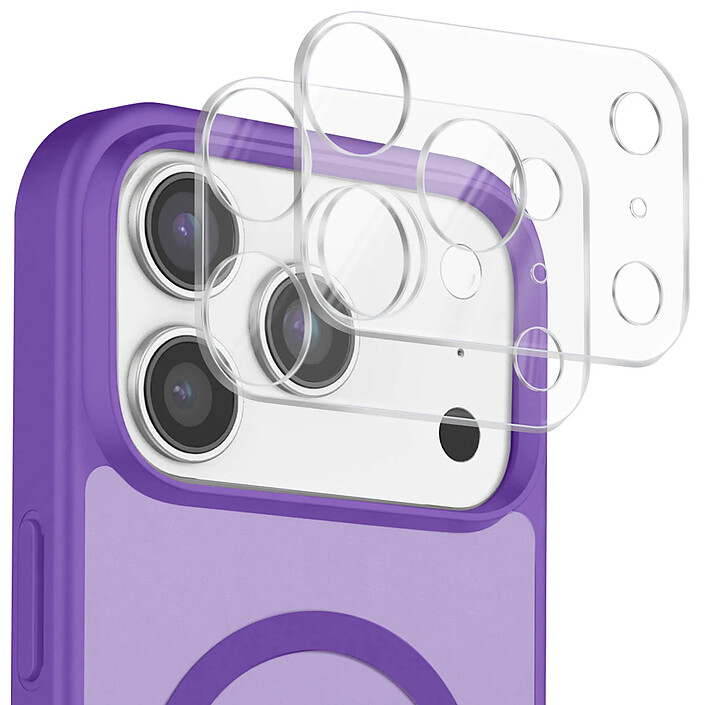 Avis Avizar Pack Coque MagSafe iPhone 17 Pro Max avec 2 Verres Trempés et 2 Verres Caméra