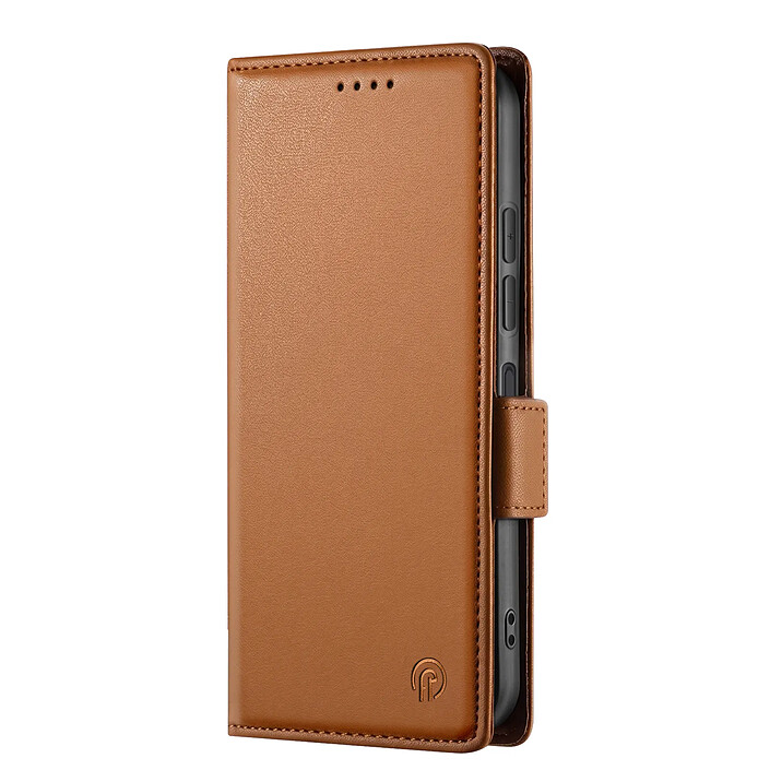 Avizar Étui portefeuille pour Galaxy A27 Effet Cuir Cousu avec Fonction Support