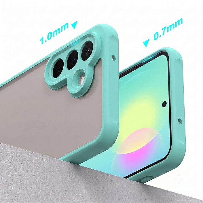 Acheter Avizar Coque pour Galaxy A27 avec Dos Givré et Contours Renforcés Antichoc