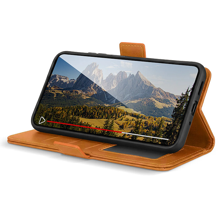 Acheter Avizar Étui portefeuille pour Galaxy A27 Effet Cuir Vintage avec Fonction Support