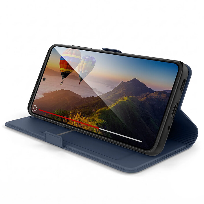 Acheter Avizar Étui portefeuille pour Galaxy A27 Effet Cuir Mat avec Support Vidéo