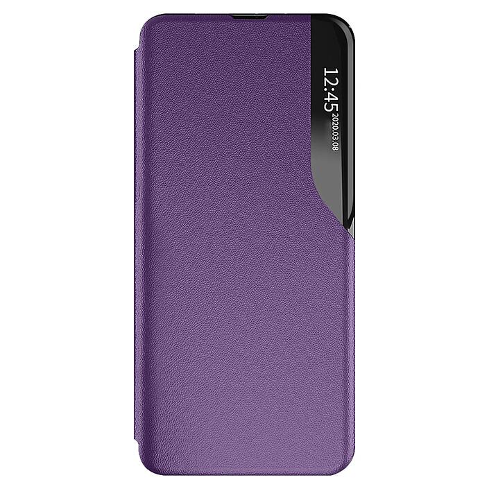 Avizar Étui Clapet pour Galaxy A27 Conception Bi-Matière avec Fonction Support