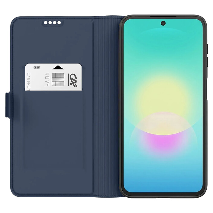 Avizar Étui portefeuille pour Galaxy A27 Effet Cuir Mat avec Support Vidéo pas cher