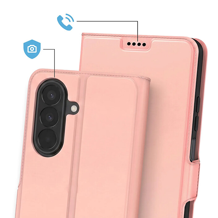 Avis Avizar Étui portefeuille pour Galaxy A27 Effet Cuir Mat avec Support Vidéo