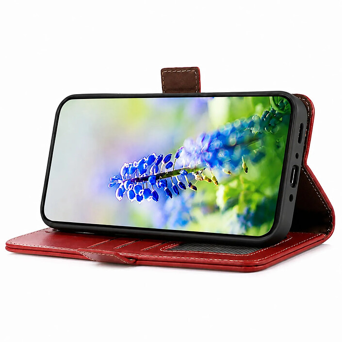 Avis Avizar Étui Portefeuille pour Galaxy A27 Effet Cuir avec Fonction Support Anti-RFID